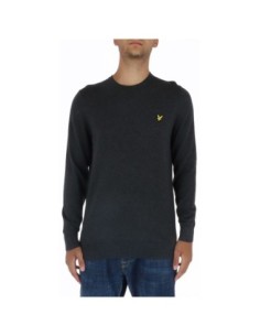 Pull gris laine Lyle & Scott homme