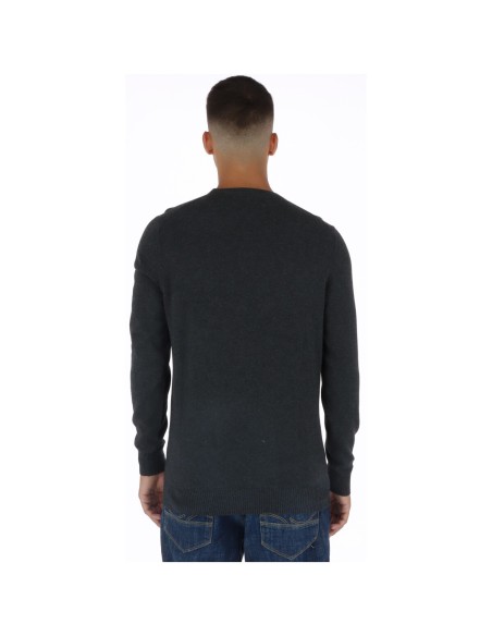 Pull gris laine Lyle & Scott homme