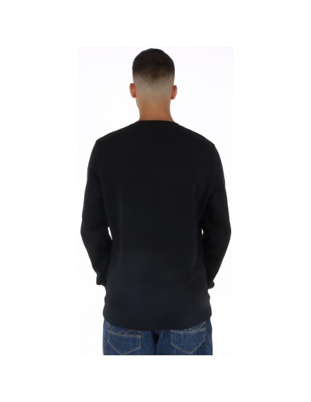 Sweat noir imprimé Lyle & Scott homme