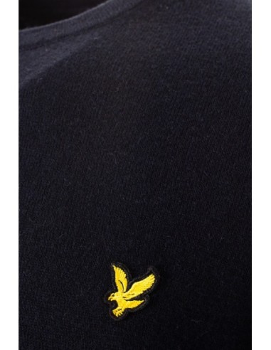 Pull bleu laine Lyle & Scott homme