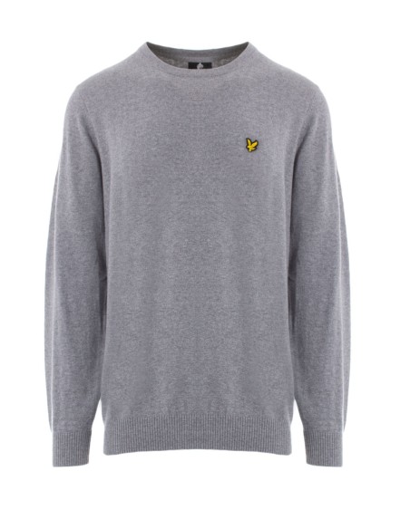 Pull gris laine Lyle & Scott homme