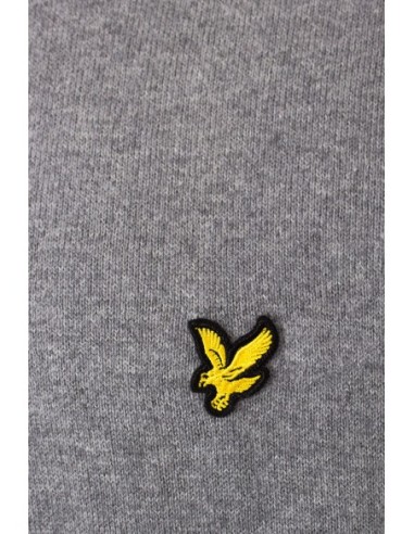 Pull gris laine Lyle & Scott homme