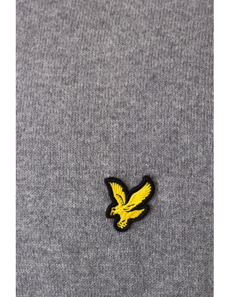Pull gris laine Lyle & Scott homme