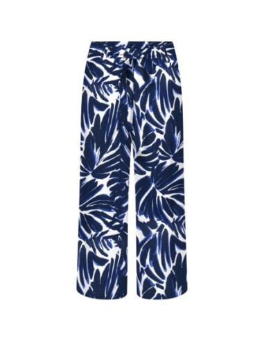 Pantalon bleu floral Only femme