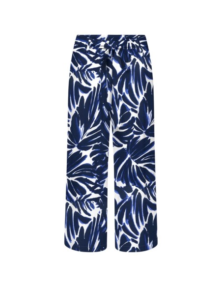 Pantalon bleu floral Only femme