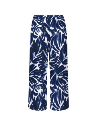 Pantalon bleu floral Only femme