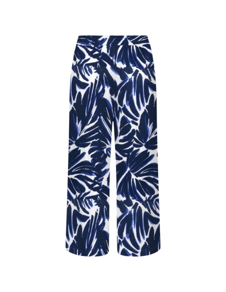 Pantalon bleu floral Only femme