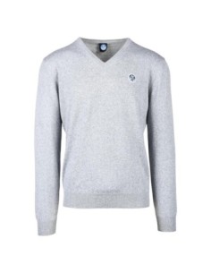 Pull gris North Sails homme