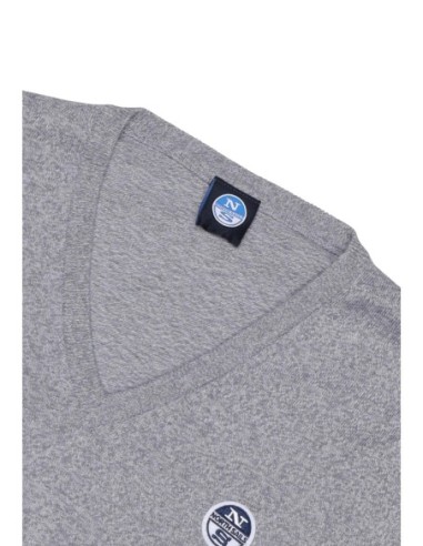 Pull gris North Sails homme
