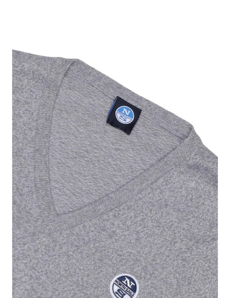 Pull gris North Sails homme