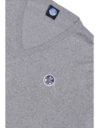 Pull gris North Sails homme
