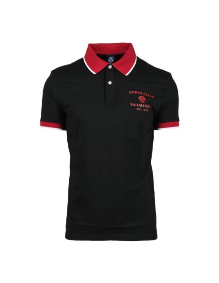 Polo noir North Sails homme
