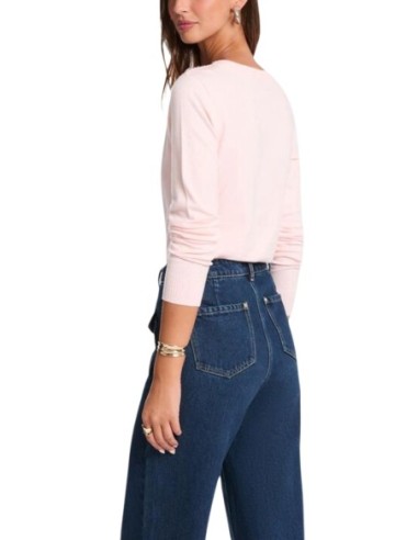 Pull rose Morgan femme