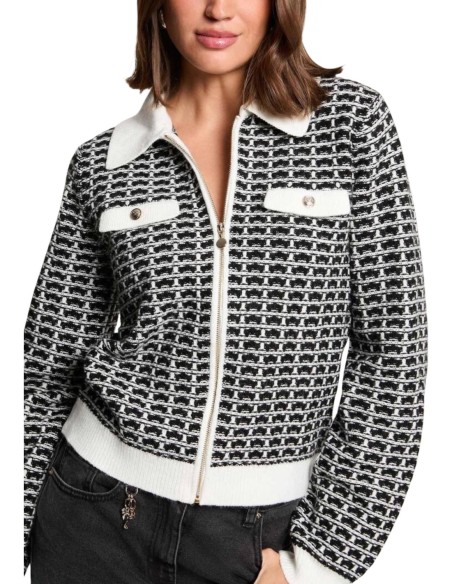 Cardigan noir Morgan femme
