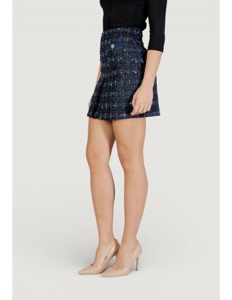 Jupe bleue Morgan femme