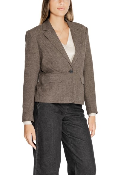 Veste noire chinée Only femme
