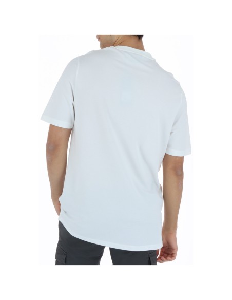 T-shirt blanc stretch Lyle & Scott homme