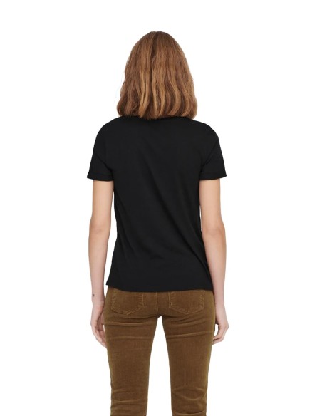 T-shirt noir Only femme