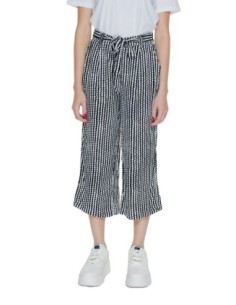 Pantalon noir géométrique Only femme