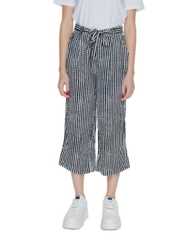 Pantalon noir géométrique Only femme