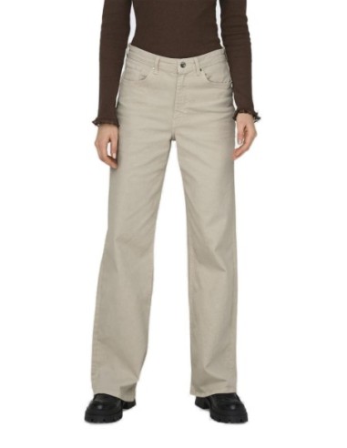 Jean beige Only femme