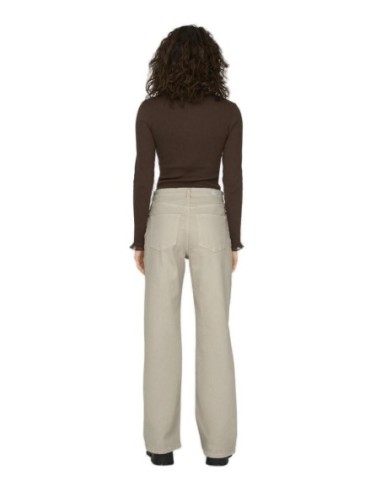 Jean beige Only femme