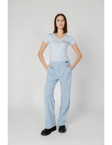 Pantalon bleu azur Only femme