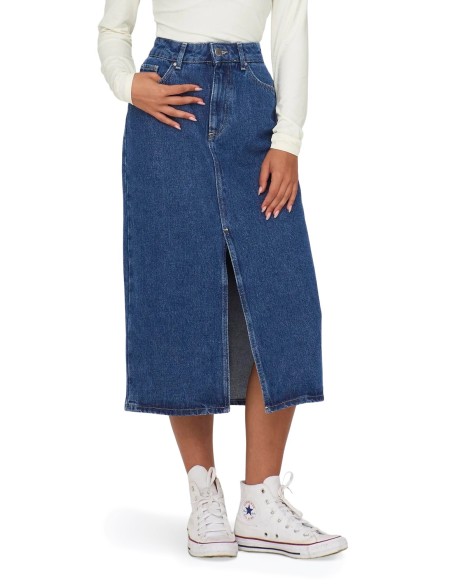 Jupe bleue Only femme