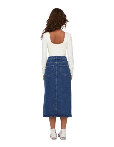 Jupe bleue Only femme