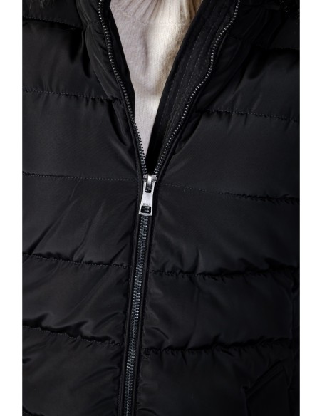 Veste capuche cocooning noire | Only