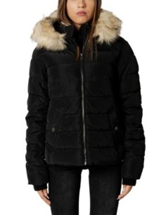 Veste noire capuche Only femme