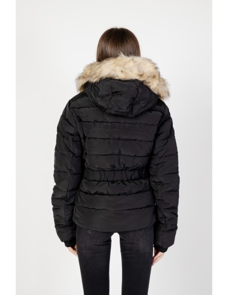Veste noire capuche Only femme