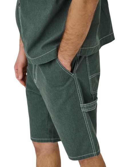 Bermuda vert Only & Sons homme