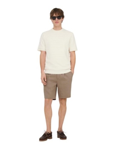 Bermuda marron Only & Sons homme