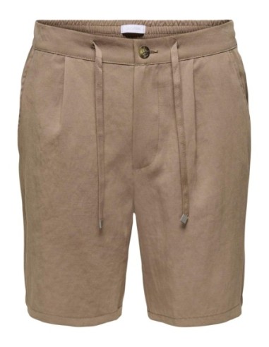Bermuda marron Only & Sons homme
