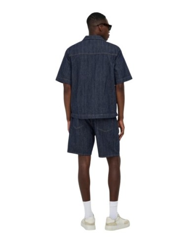 Chemise bleue Only & Sons homme