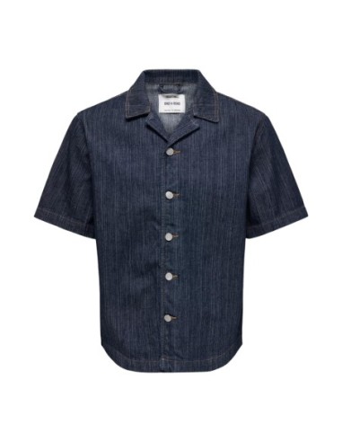 Chemise bleue Only & Sons homme