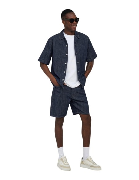 Chemise bleue Only & Sons homme