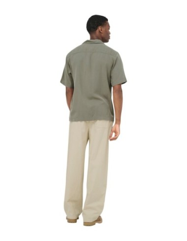 Chemise verte Tencel Only & Sons homme