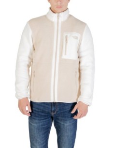 Sweat beige zippé The North Face homme