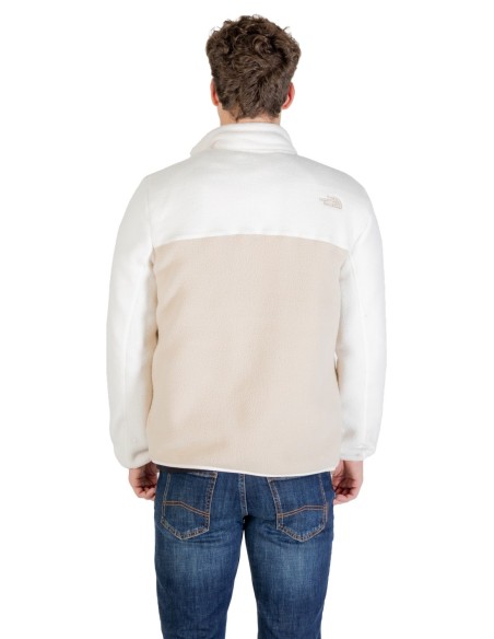 Sweat beige zippé The North Face homme