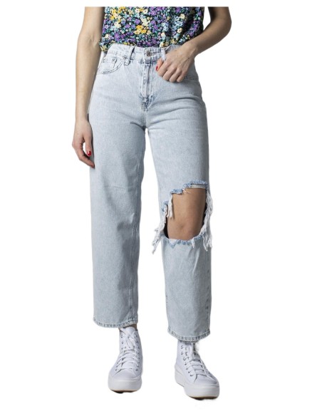 Jean bleu azur déchiré Only femme
