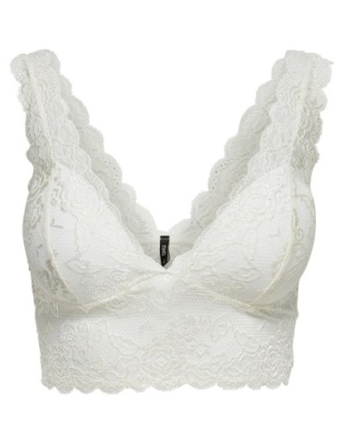 Top blanc Only femme
