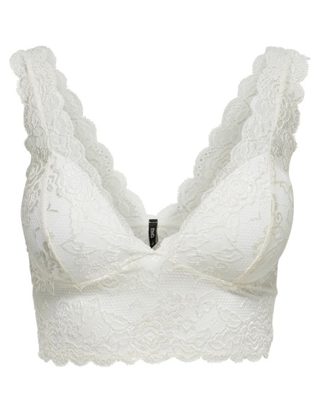 Top blanc Only femme