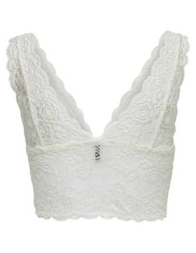 Top blanc Only femme