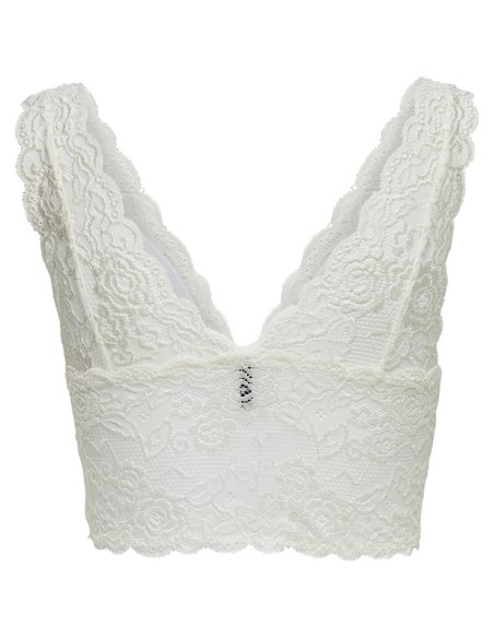 Top blanc Only femme