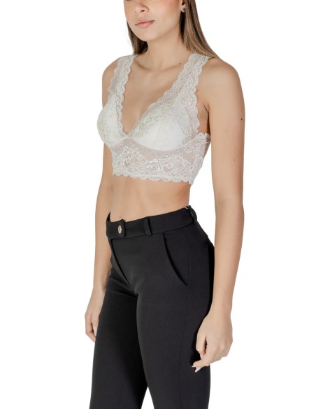 Top blanc Only femme