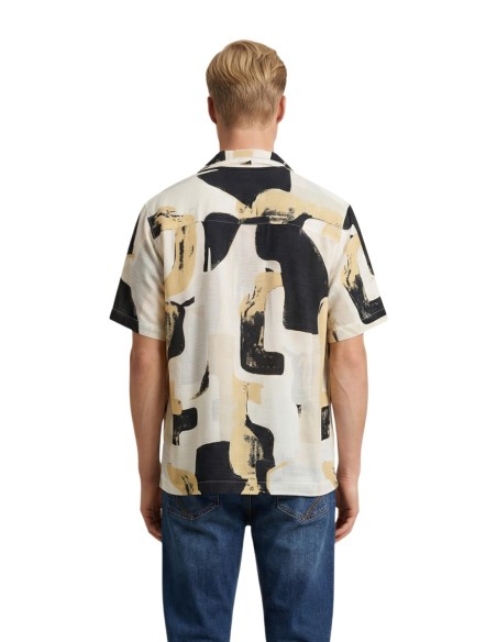 Chemise jaune imprimée Only & Sons homme