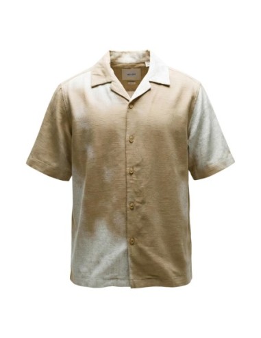 Chemise beige imprimée Only & Sons homme