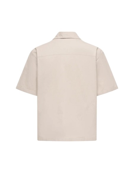 Chemise beige Only & Sons homme